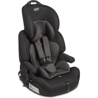 Детское автокресло SIGER СТАР ISOFIX ЛЮКС черный графит