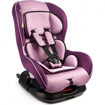 Детское автомобильное кресло SIGER "НАУТИЛУС ISOFIX", фиолетовый, гр. 0+/I, 0-18 кг, 0-4 лет