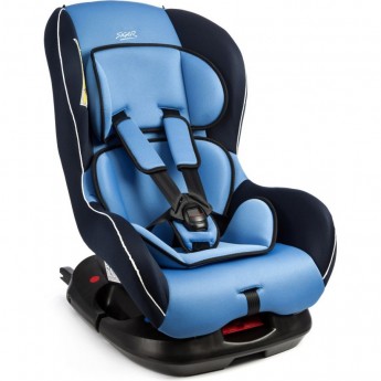 Детское автомобильное кресло SIGER "НАУТИЛУС ISOFIX", голубой, гр. 0+/I, 0-18 кг, 0-4 лет