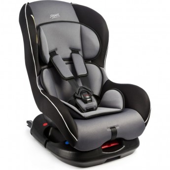 Детское автомобильное кресло SIGER "НАУТИЛУС ISOFIX", серый, гр. 0+/I, 0-18 кг, 0-4 лет