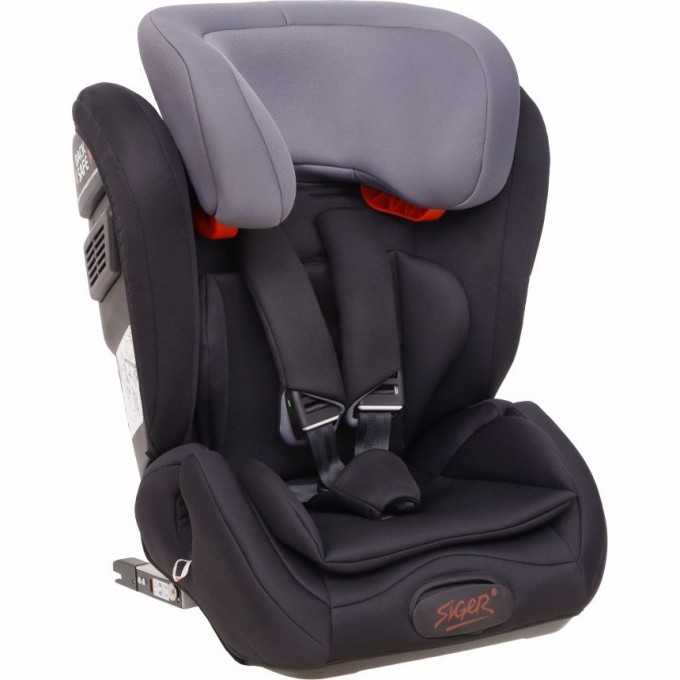 Удерживающее устройство для детей SIGER "Гранд ISOFIX" sky dark, гр. I/II/III, 9-36 кг, 1-12 лет KRES3324