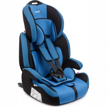 Удерживающее устройство для детей SIGER Стар ISOFIX синий, гр. I/II/III, 9-36 кг, 1-12 лет